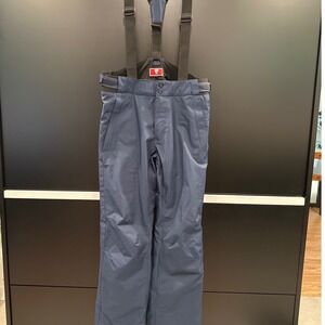 Rossignol Mens RLKMP04 Primaloft Insulated Ski Pants Navy Blue Suspenders Large